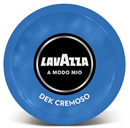 Lavazza A Modo Mio Dek Cremoso Coffee Capsules (4 Packs of 16)