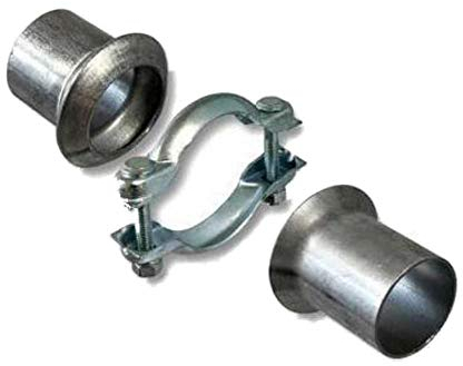 AUPROTEC Kit di Riparazione Universale, Ø 54 mm, Silenziatore, PSA, Tubo di Scarico, Impianto di Scarico per Auto, Argento, 1 Kit