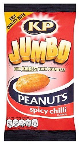 KP Jumbo Nuts Spicy Chilli - 180g