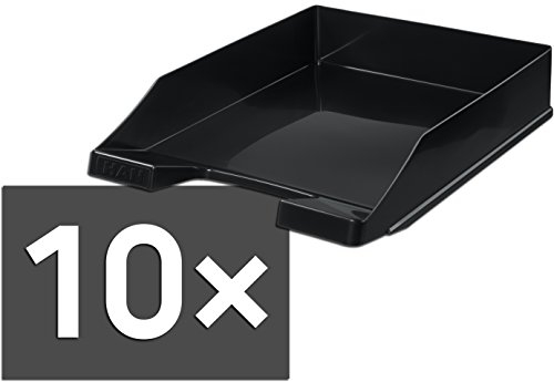 Han Briefablage A4 (10er Pack | schwarz)