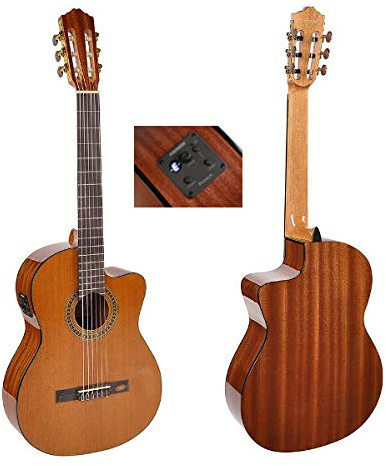 Salvador Cortez CC-10CE Zeder/Mahagoni mit Fishman Presys Tonabnehmer