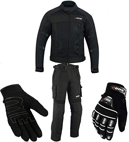 Motorradkombi Biker Motorrad Textil Kombi wasserdichte Jacke, Hosen