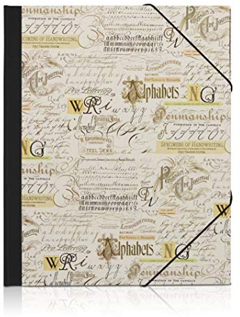 Eckspannmappe Lettering, A4