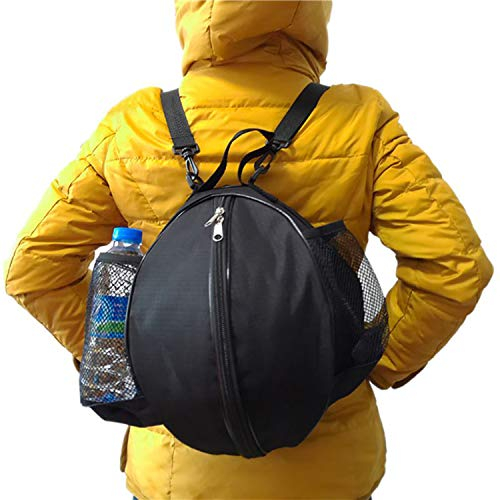 ITODA Basketball Tasche Balltasche Wasserdicht Handballtasche Aufbewahrungstasche für Fußball Volleyball Handball Rucksack Ballsack Tragbar Ballschlauch Umhängetasche Sportrucksack für einen Ball