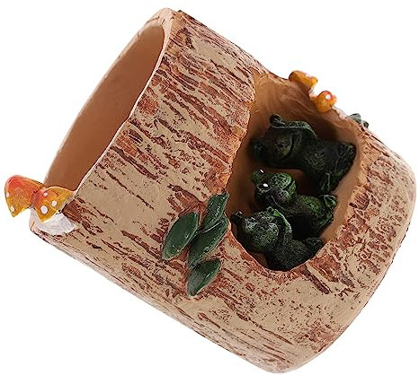 Veemoon Sukkulenten Topf Für Sedum-Pflanzen Garten Und Blumenbeet-Dekoration Bonsai-Topf Langlebiger Aufbewahrungsbehälter Für Drinnen Und Draußen