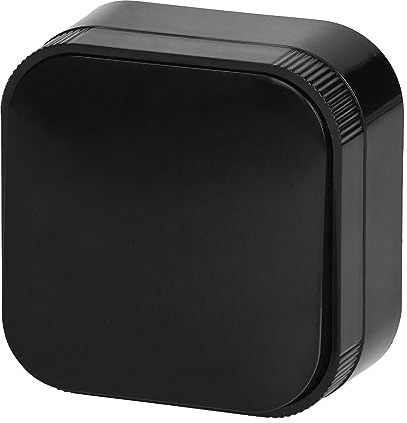 Montaggio a parete, interruttore, serie RT1, nero