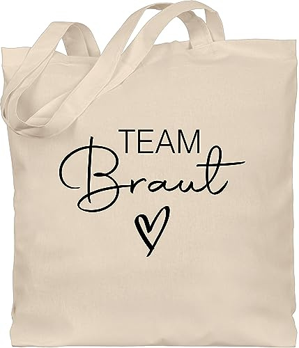 Shirtracer - Baumwolltasche - JGA Junggesellenabschied Frauen - Team Braut Crew Bride