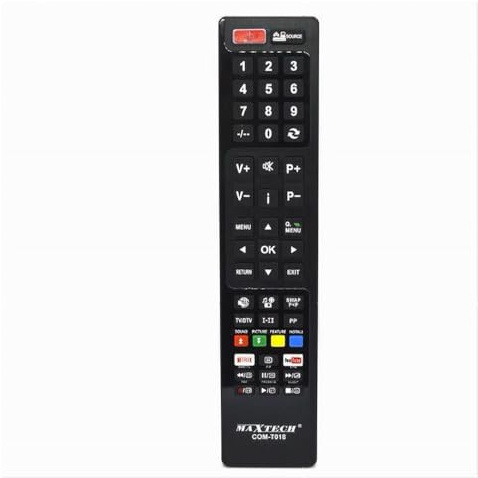 OISE ART STORE Trade Shop - Telecomando Universale Sostitutivo Compatibile con TV Akai Pronto Uso Com-t018 -