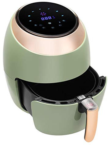 QWAXTRIW Friggitrice ad Aria Senza Olio Home Intelligent 8L Friggitrice elettrica Multifunzione di Grande capacità Friggitrice elettrica Professionale Senza Olio Strumenti friggitrice ad Aria (Colore