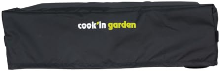 Cook'in Garden - Housse Déperlante et Imperméable pour Plancha, 72 x 50 x 20 cm, Protection UV Grade Maximum, Étanche & Coupe-Vent, s'adapte à de Nombreux Modèles