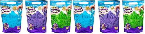 Kinetic Sand, 0.9 kg for Mixing, Moulding and Creating, for Ages 3 and Up (Colours Ship at Random) (Styles Vary) (Pack of 2)
