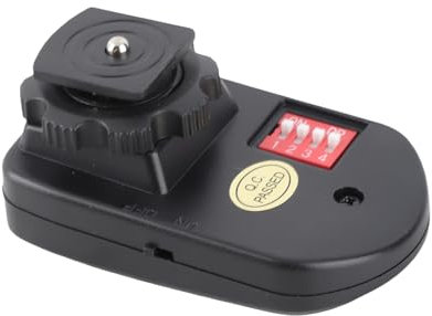 Juroupi 4 Channels Wireless Remote Speedlite Flash Trigger Universal for DSLR Camera