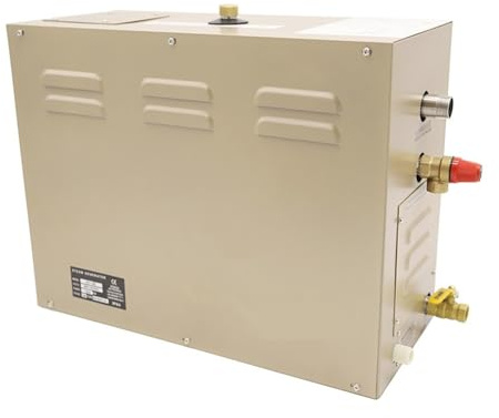 Generatore di vapore autodrenante di lusso 3KW-18KW Motore a vapore Generatore di vapore for sauna Disincrostazione automatica Attrezzatura for bagno turco for sauna Con protezione da carenza d'acqua