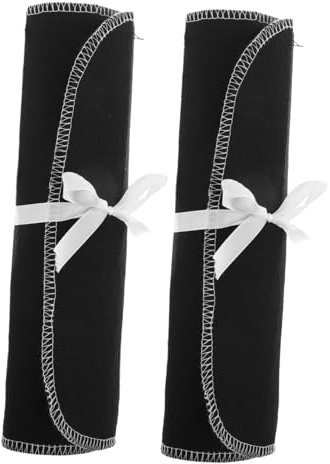 LABRIMP 2 Pièces Housse De Rangement Tissu Anti-oxydation pour Couverts Argentés Protection pour Ustensiles De Cuisine pour Camping Et Fêtes
