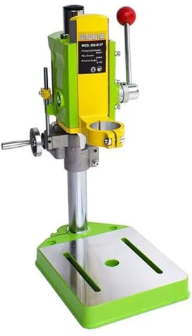 ZPBLWT Soporte Taladro Vertical, Soporte de Taladro Eléctrico Ajustable, Profundidad Ajustable para Taller Industrial, MAX Profundidad de Perforación 60mm