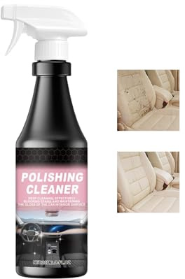 Generisch Detergente per lucidatura – 250 ml auto lucido detergente per interni, cura a lungo termine per vizi, pickup, parabrezza, sedili, cruscotto, tessuto per finestre giornaliere