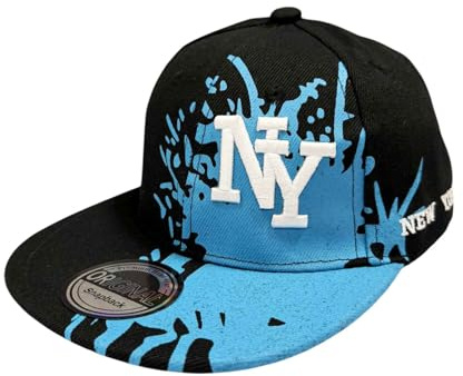 J26 - NY - Casquette de Baseball pour enfant - Fermeture Snapback