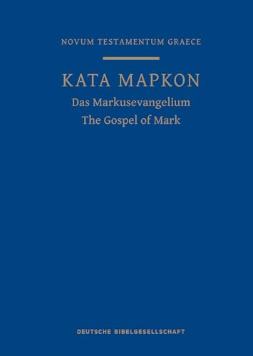 A Greek Scripture Journal for the Gospel of Mark: From the 28th Edition of the Nestle-Aland Novum Testamentum Graece