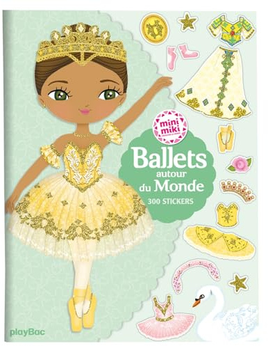 Minimiki - Stickers - Ballets autour du monde: 300 Stickers