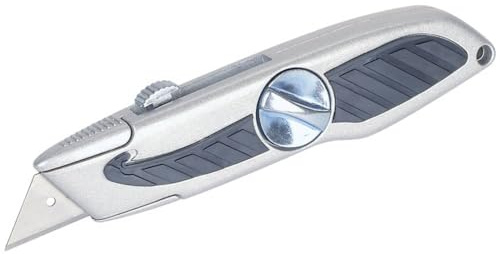 wolfcraft 4133000 - Cutter Lame Trapèze Rétractable