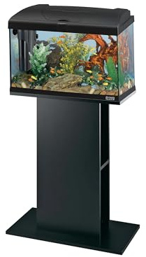 Ferplast Hydor Aquarienschrank aus Holz Stand 60, Wasserabweisende Oberseite, schwarz