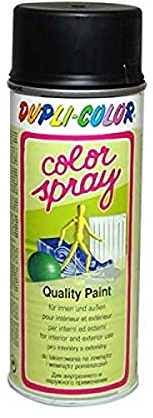 Dupli-Color 740442 Color-Spray, 400 ml, Schwarz Seidenmatt