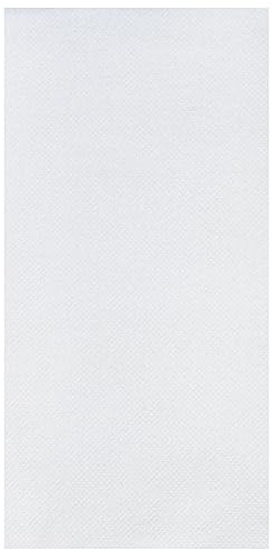 FashnPoint 1-Ply Guest Towels, 7-7/8 x 3-7/8, White, Case Of 600 Towels