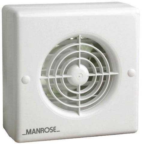 Manrose XF100ATP Wall/ Ceiling Auto Timer Fan