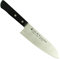 Nongzhou Authentic Works Satake Nashiji Couteau Santoku Chef Noir 17 cm 56-58 HRC