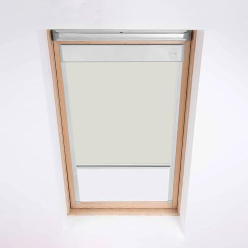 Classic Roof Blinds Tenda oscurante per finestre da tetto Fakro Code 134/98, colore: Crema
