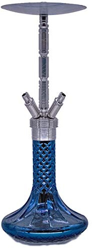 WD Hookah X40-2 - Cachimba (acero inoxidable), color azul metálico
