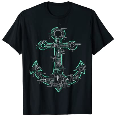 Ancla mar costa lago casa náutica Camiseta