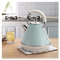 FDHESAR Kettles,for Boiliwater Kettle Tea Coffee Pot Water Samovar Heated Bowl 1.8L 1800W Green Pink Kitchen Appliances Boiler for Coffee and Tea Kettle/Light Green