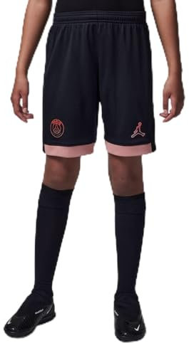 Nike PSG Shorts PSG Y Nk Df Short Stad 3R, Black/Rust Pink/Rust Pink, FQ2264-010, S