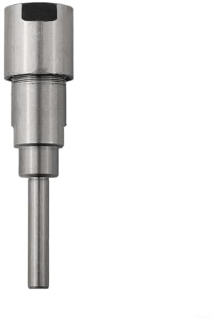 Eawfgtuw Oberfräsen-Spannzangenverlängerungsstange, Fräser-Bit-Adapter, Verlängerung für CNC-Graviermaschine, Holzbearbeitung, Frässtift, Graviermaschine, Trimmmaschinen-Zubehör (6 mm Schaft bis 6 mm)