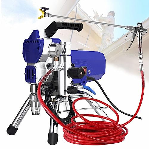 YXZQLOZ Pulverizador de Pintura sin Aire de Alta eficiencia Pulverizador de Pintura sin Aire de 2500 W, pulverizador de Manguera de 1 GPM
