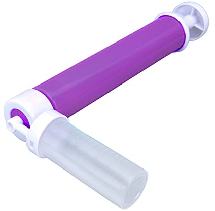 aqxreight Manual Cake Duster Multifunction Plastic Cake Coloring Sprayer for Baking DessertsPurple You Decorations to C Manual DusterCake Coloring DusterCake SprayerManual Airbrush (Purple)
