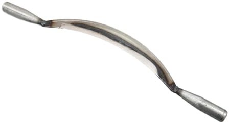 MERRYHAPY Raschietto Scortecciatura Curvo Con Manico Ergonomico Antiscivolo Strumento Giardinaggio Per Rimozione Corteccia Lama in Acciaio Antiruggine Alta Efficienza e Facile Pulizia