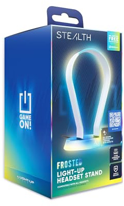 STEALTH Frosted Light-Up Gaming Headset Stand