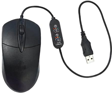 Beheizte Maus Laptop-Zubehör für kalte Wetterbedingungen | Beheizte Maus Zur Handwärmung Für Büro, Wohnung, Schule, Studentenwohnheim, Designer, , Studenten, Reisende, Remote-Arbeit
