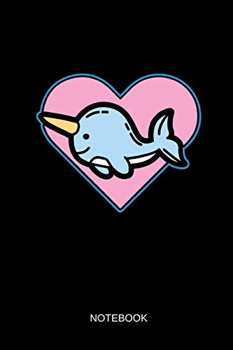Notebook: Blank Narwhal Notebook | Small Composition Book and Lined Paper (6 x 9, A5 Size)