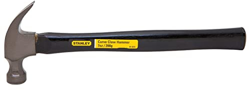 Stanley 51-613 Curved Claw Hammer 7 Oz, Wood Handle