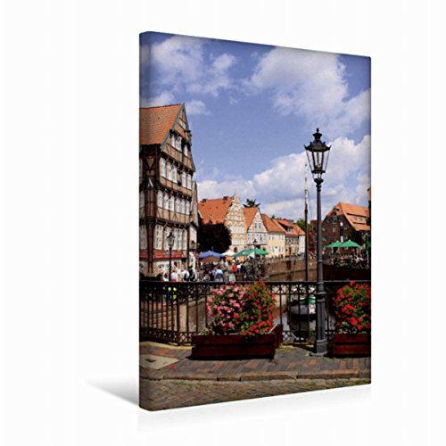 Premium Textil-Leinwand 30 x 45 cm Hoch-Format Hansestadt Stade-schön und sehenswert | Wandbild, HD-Bild auf Keilrahmen, Fertigbild auf hochwertigem Vlies, Leinwanddruck von Lothar Reupert