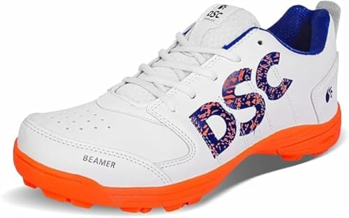 DSC Unisex – Vuxen ORNGWHT-S2 Cricket, Fluro orange-vit, 2 UK