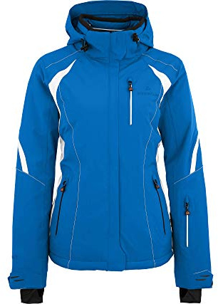 Bergson SNOWTASTIC | Damen Skijacke, wattiert, 20000mm Wassersäule, Strong Blue [388], 50 - Damen