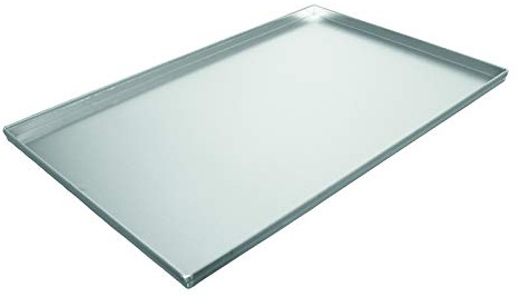 Schneider Backblech GN 1/1 aus Aluminium, Ränder geschweißt 325x530x10mm