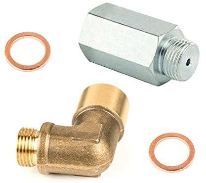 LST Katalysator Lambdasonde Adapter Lambda Verlängerung Edelstahl Messing Set