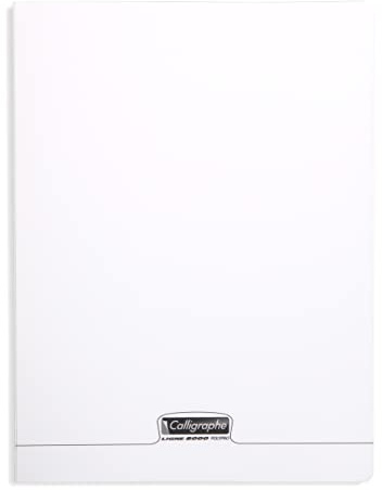 Calligraphe 18191C - Packung mit 10 Heften Calligraphe, geheftet, DIN A4+, 24x32 cm, 48 Blatt blanko, 90g, Transparent, 1 Pack