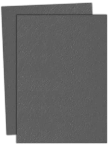 60 Stycken, 350 g/m² - Svart Kartong A4, Tjockt Kartongpapper - 297 x 210 mm