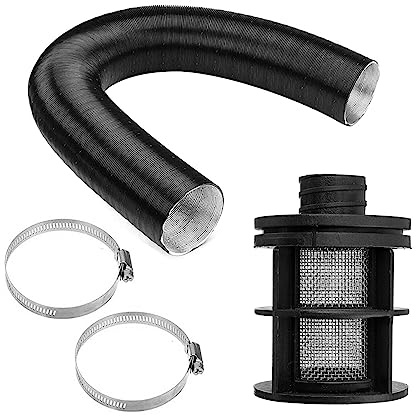 Parking Air Diesel Heater Set, For Webasto Diesel Parking Heater 25mm Air Intake Filter Silencer & Intake Pipe Kit